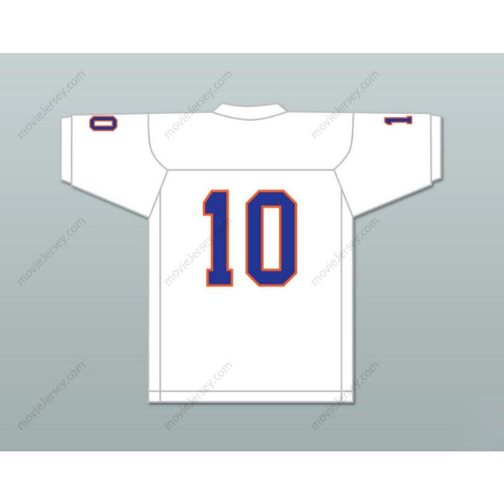 CUSTOM ANY Name Number MAC JONES 10 THE BOLLES SCHOOL BULLDOGS Top Stitched S-6XL