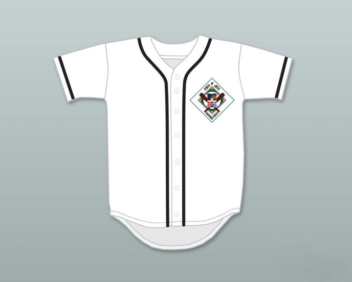 Custom Any Name Number KEVIN COSTNER 5 SALAMANDERS BASEBALL JERSEY 1ST ANNUAL ROCK N' JOCK DIAMOND DERBY 1990 Top Stitched S-6XL