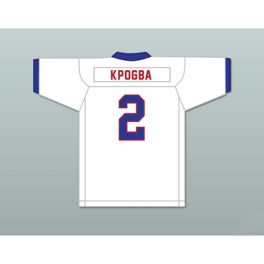 CUSTOM ANY Name Number LEE KPOGBA 2 PARKLAND HIGH SCHOOL MUSTANGS Football Jersey Top Stitched S-6XL