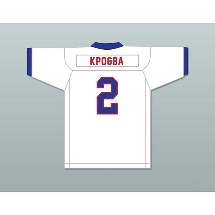 CUSTOM ANY Name Number LEE KPOGBA 2 PARKLAND HIGH SCHOOL MUSTANGS Football Jersey Top Stitched S-6XL