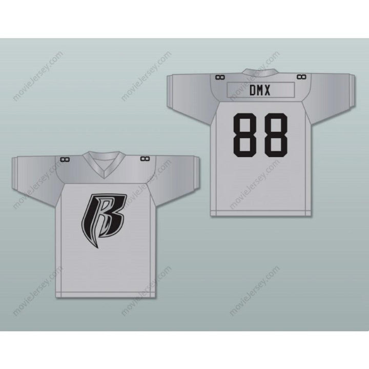 CUSTOM ANY Name Number DMX ROUGH RYDERS 88 FOOTBALL JERSEY Top Stitched S-6XL