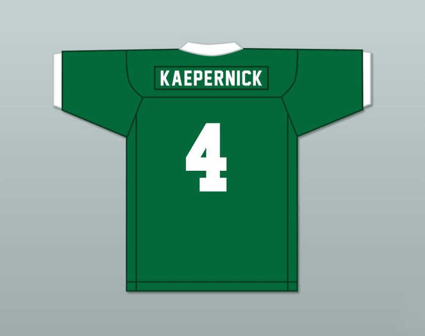 CUSTOM COLIN KAEPERNICK 4 JOHN H. PITMAN HIGH SCHOOL PRIDE FOOTBALL JERSEY S-6XL