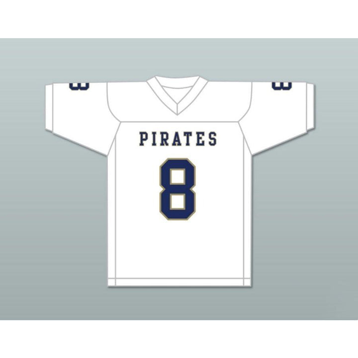 CUSTOM ANY Name Number DELRICK ABRAMS 8 INDEPENDENCE COMMUNITY COLLEGE PIRATES Football Jersey Top Stitched S-6XL