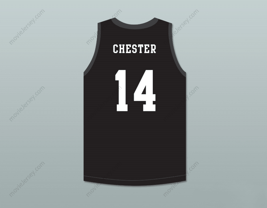 CUSTOM ANY Name Number PAYTON CHESTER 14 MAMBA BALLERS BLACK BASKETBALL JERSEY Top Stitched S-6XL