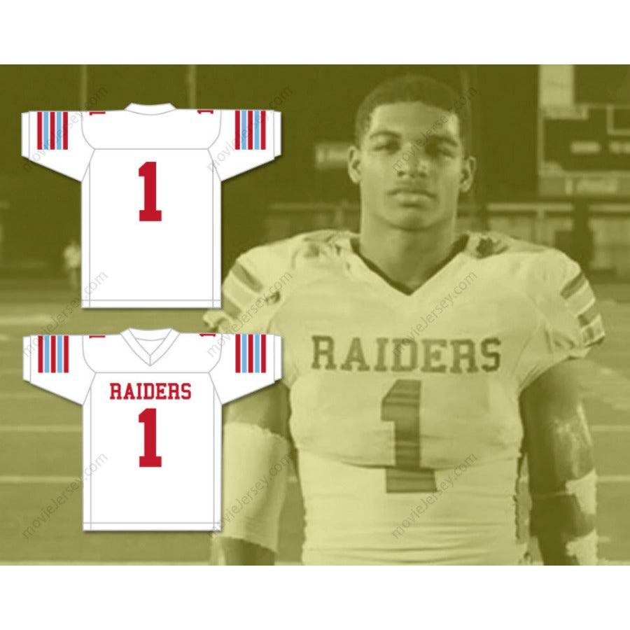 CUSTOM ANY Name Number JA'MARR CHASE 1 ARCHBISHOP RUMMEL HIGH SCHOOL RAIDERS All Stitched S-6XL