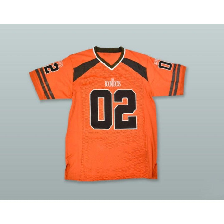 CUSTOM ANY Name Number RILEY 02 THE BOONDOCKS ORANGE Football Jersey Top Stitched S-6XL