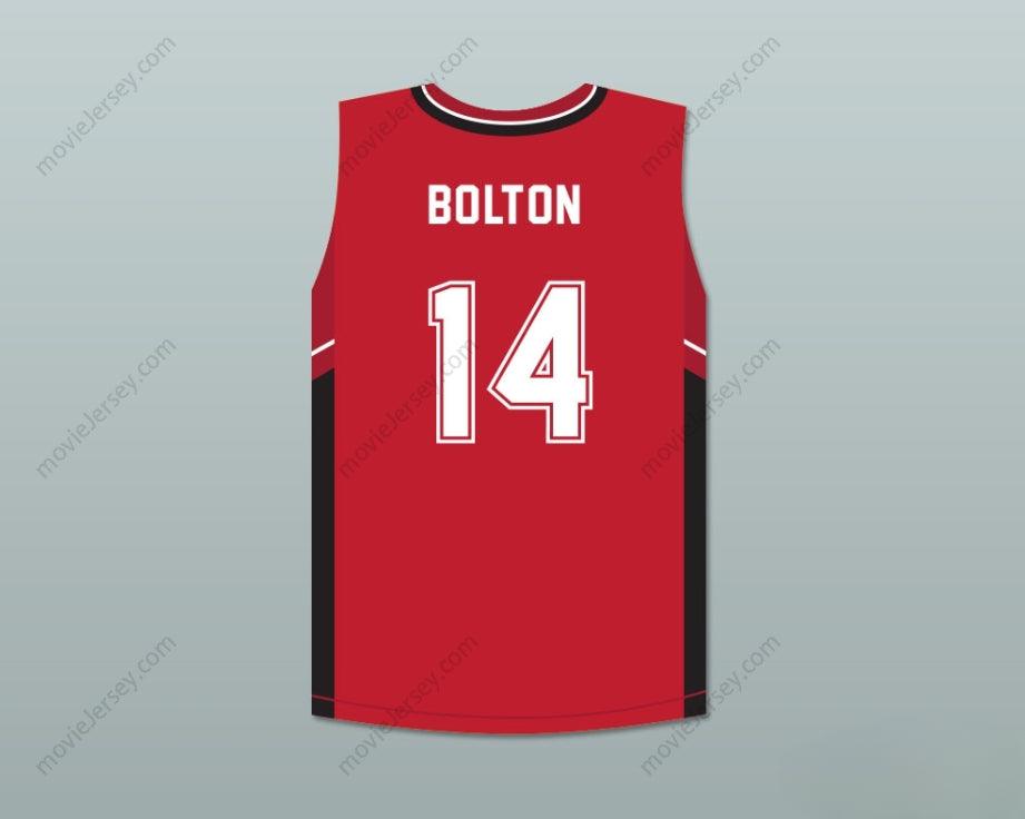 CUSTOM ANY Name Number TROY BOLTON 14 EAST HIGH SCHOOL WILDCATS RED BASKETBALL JERSEY Top Stitched S-6XL