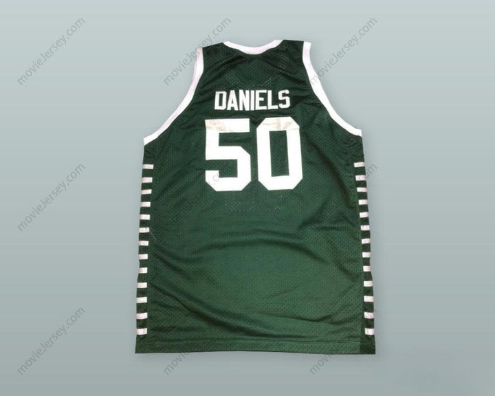 CUSTOM ANY Name Number LLOYD DANIELS 50 JACKSON HIGH SCHOOL BASKETBALL JERSEY Top Stitched S-6XL