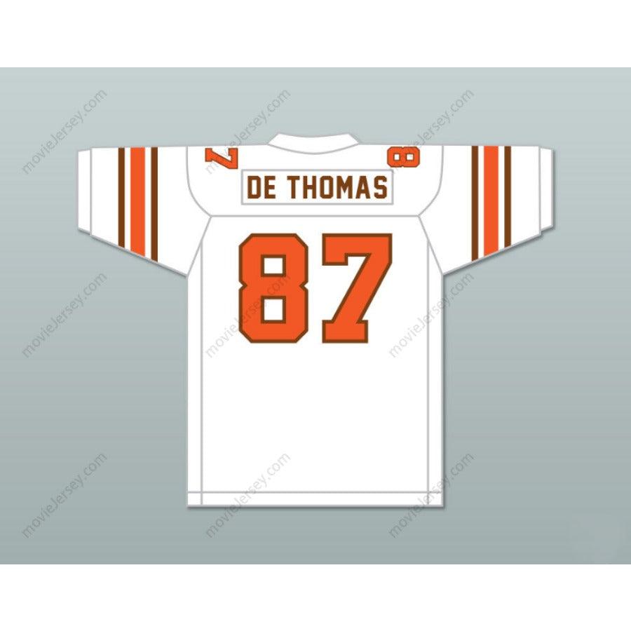 CUSTOM ANY Name Number DERRICK THOMAS 87 SOUTH MIAMI SENIOR HIGH SCHOOL COBRAS Football Jersey Top Stitched S-6XL
