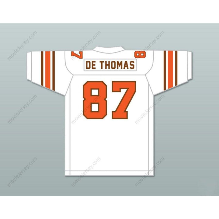 CUSTOM ANY Name Number DERRICK THOMAS 87 SOUTH MIAMI SENIOR HIGH SCHOOL COBRAS Football Jersey Top Stitched S-6XL
