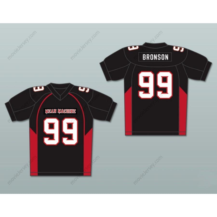 CUSTOM ANY Name Number 99 BRONSON MEAN MACHINE CONVICTS Football Jersey Top Stitched S-6XL