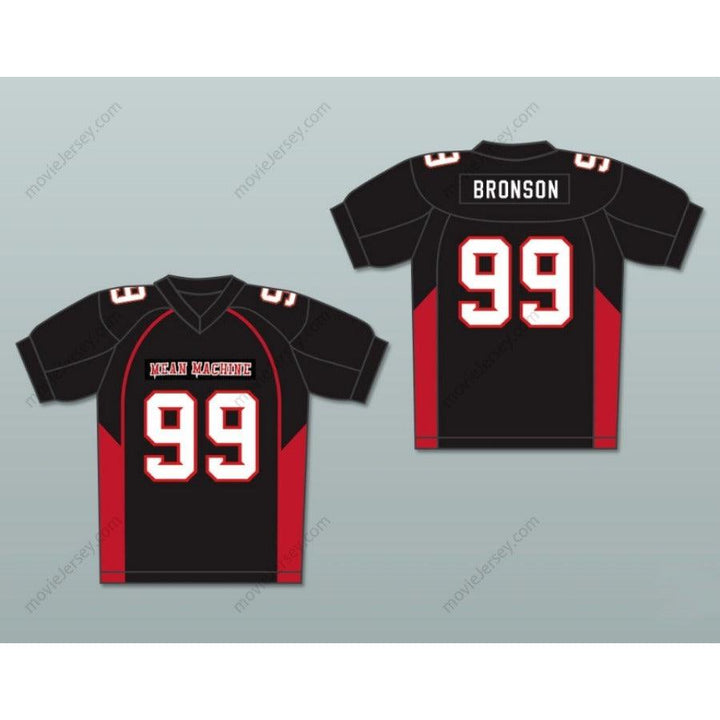 CUSTOM ANY Name Number 99 BRONSON MEAN MACHINE CONVICTS Football Jersey Top Stitched S-6XL
