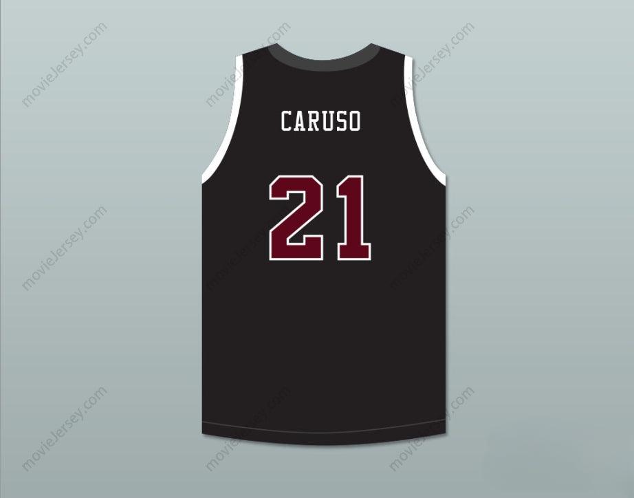 CUSTOM ANY Name Number ALEX CARUSO 21 A&M CONSOLIDATED HIGH SCHOOL TIGERS BLACK BASKETBALL JERSEY Top Stitched S-6XL