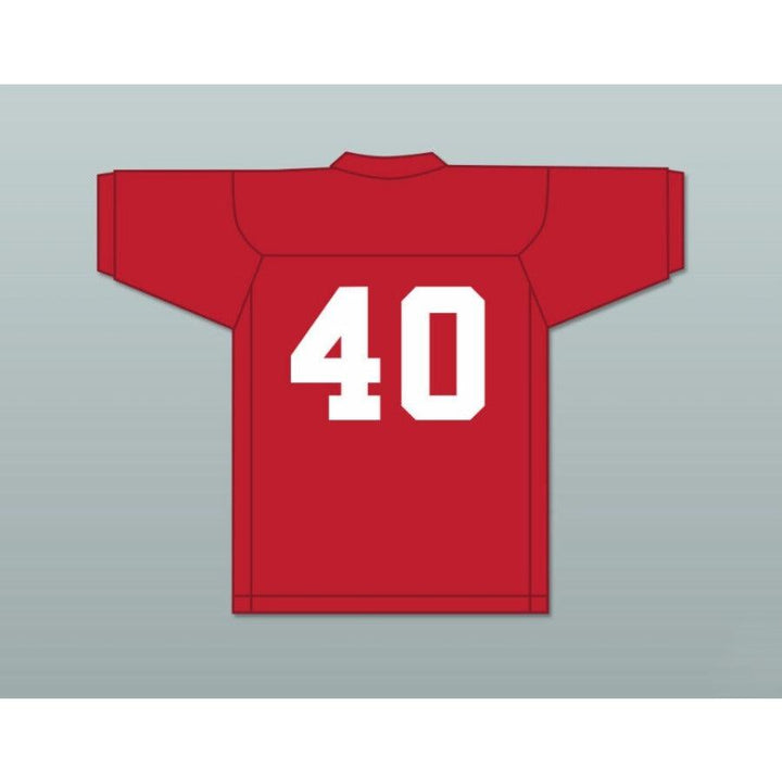 CUSTOM ANY Name Number GRAND LAKES 40 UNIVERSITY HOOTERS RED FOOTBALL JERSEY BACK TO SCHOOL Top Stitched S-6XL