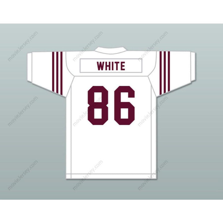 CUSTOM ANY Name Number REGGIE WHITE 86 HOWARD SCHOOL OF ACADEMICS AND TECHNOLOGY HUSTLIN TIGERS MAROON FOOTBALL JERSEY Top Stitched S-6XL