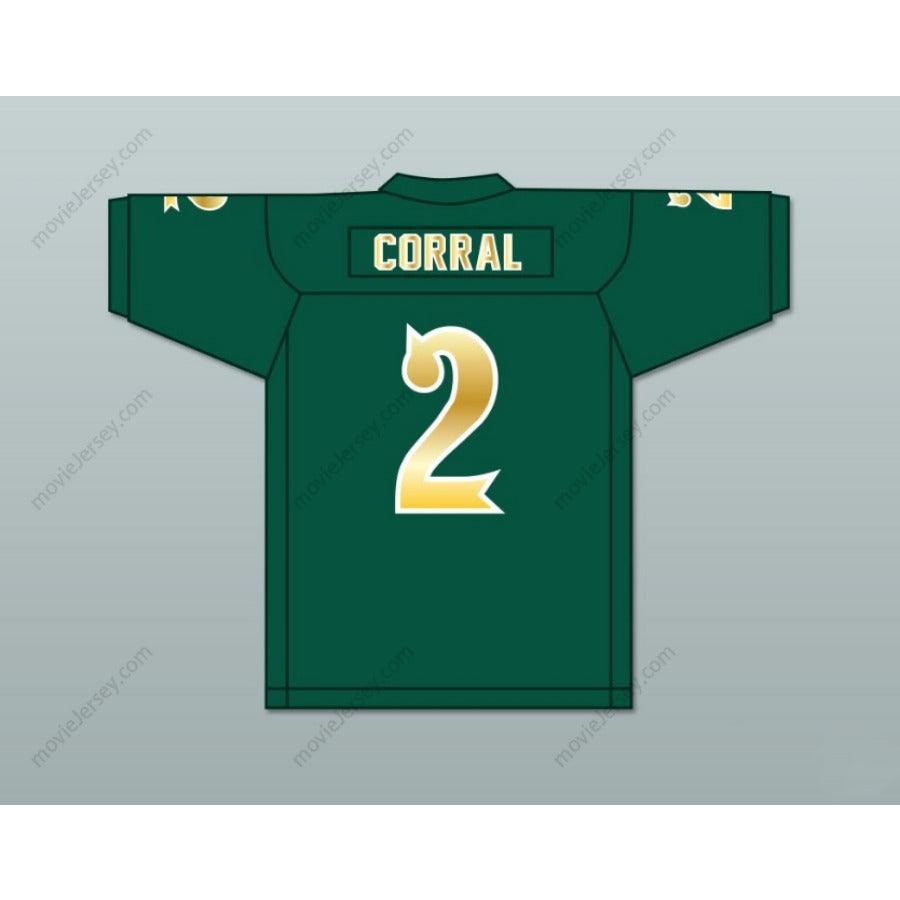 CUSTOM ANY Name Number MATT CORRAL 2 LONG BEACH POLYTECHNIC HIGH SCHOOL JACKRABBITS Football Jersey Top Stitched S-6XL
