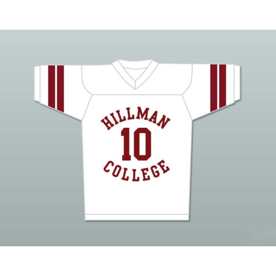 CUSTOM ANY Name Number RONALD RON JOHNSON 10 HILLMAN COLLEGE Top Stitched S-6XL