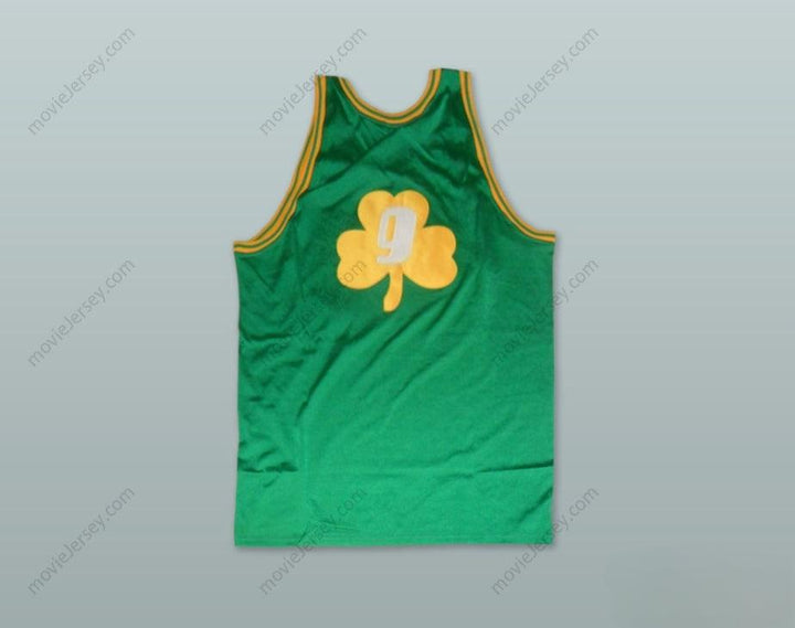 CUSTOM ANY Name Number 1972 RUCKER PARK SHAMROCKS 9 GREEN BASKETBALL JERSEY Top Stitched S-6XL