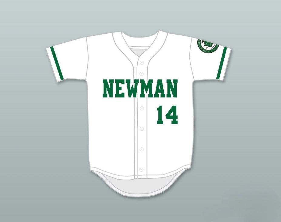 Custom Any Name Number PLAYER 14 ISIDORE NEWMAN HIGH SCHOOL WHITE BASEBALL JERSEY Top Stitched S-6XL