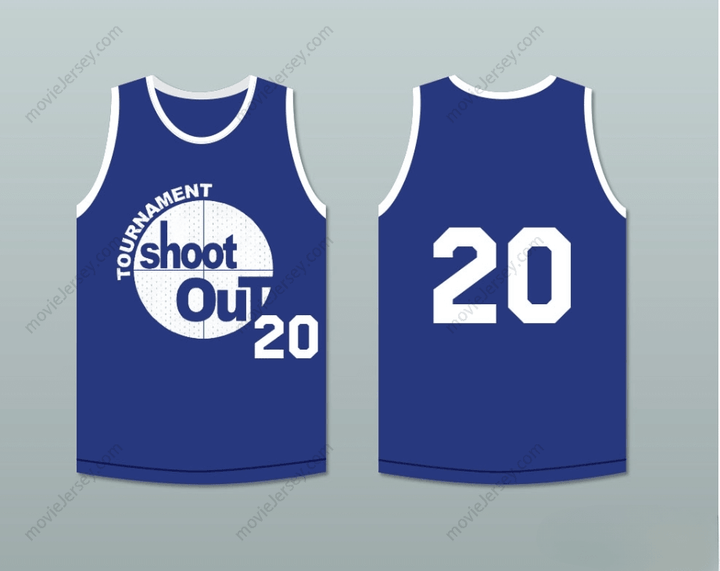 CUSTOM ANY Name Number 20 TOURNAMENT SHOOT OUT BOMBERS BASKETBALL JERSEY ABOVE THE RIM Top Stitched S-6XL