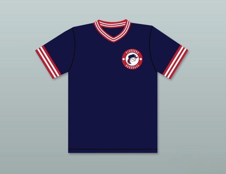 Custom Any Name Number JOE ROGAN FRANK VALENTE 9 PIONEERS AWAY BASEBALL JERSEY HARDBALL SITCOM Top Stitched S-6XL