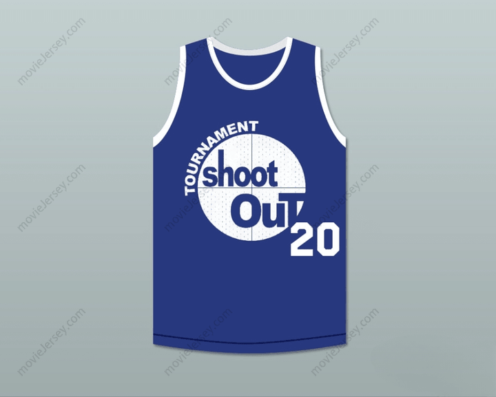 CUSTOM ANY Name Number 20 TOURNAMENT SHOOT OUT BOMBERS BASKETBALL JERSEY ABOVE THE RIM Top Stitched S-6XL
