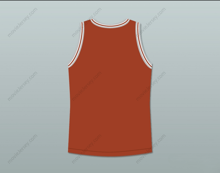 CUSTOM ANY Name Number PHILIP SEYMOUR HOFFMAN SANDY LYLE ALONG CAME POLLY DARK ORANGE BASKETBALL JERSEY Top Stitched S-6XL