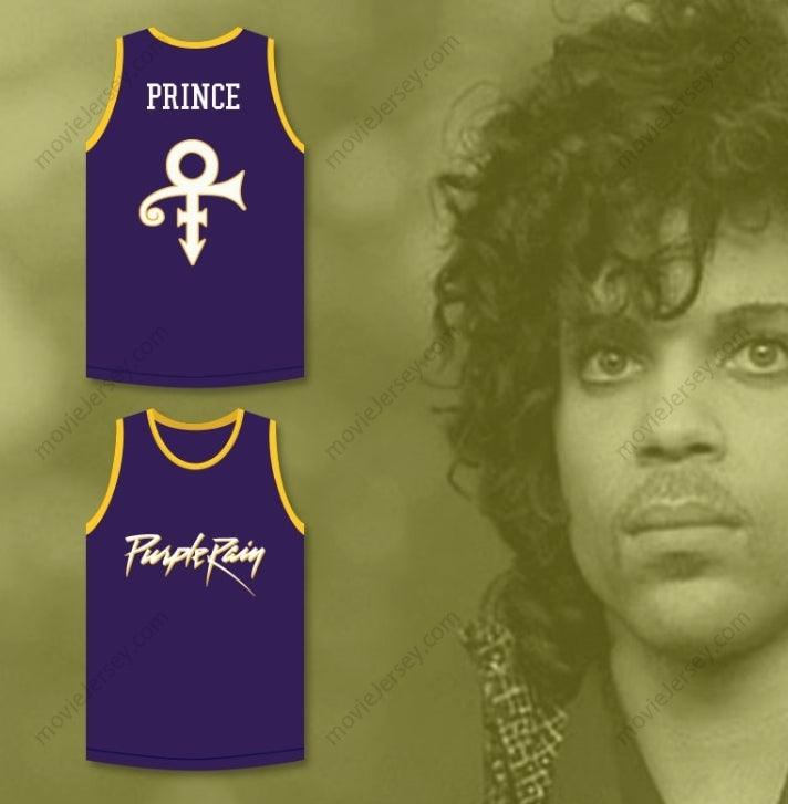 CUSTOM ANY Name Number PRINCE PURPLE RAIN BASKETBALL JERSEY Top Stitched S-6XL