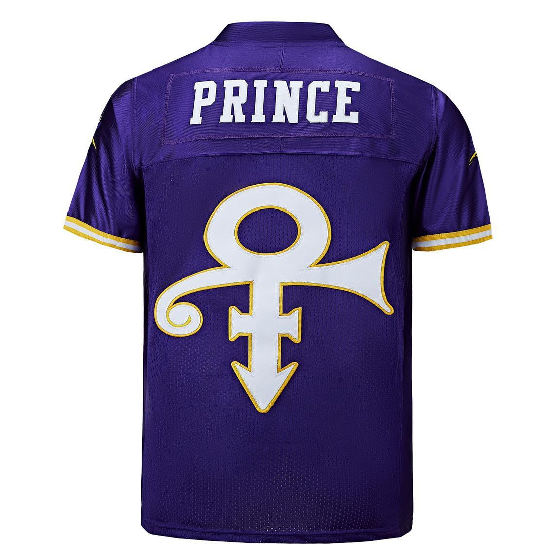 CUSTOM PRINCE TRIBUTE PURPLE FOOTBALL JERSEY Stitched S M L XL XXL 3XL 4XL 5XL 6XL