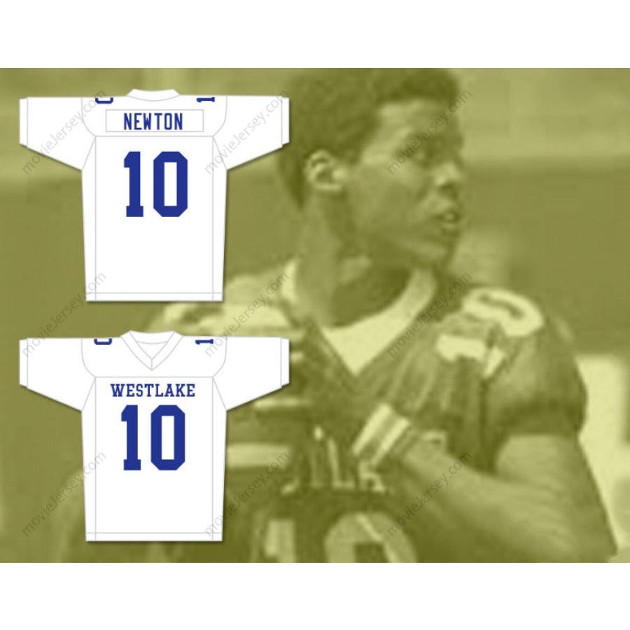CUSTOM ANY Name Number CAM NEWTON 10 WESTLAKE HIGH SCHOOL HOME FOOTBALL JERSEY Top Stitched S-6XL