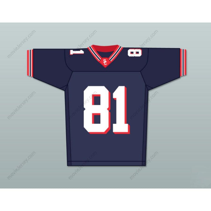 CUSTOM ANY Name Number CUSTOM CALVIN JOHNSON MEGATRON 81 SANDY CREEK HIGH SCHOOL FOOTBALL JERSEY S-6XL Top Stitched S-6XL