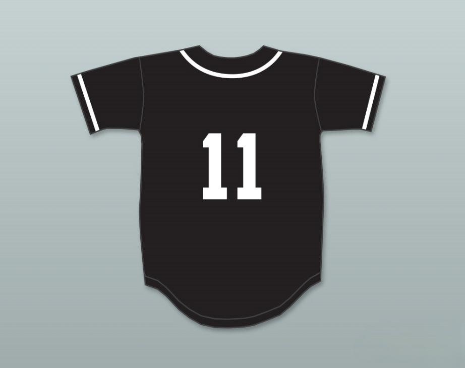 Custom Any Name Number BARRY LARKIN 11 AARDVARKS BASEBALL JERSEY 1ST ANNUAL ROCK N' JOCK DIAMOND DERBY 1990 Top Stitched S-6XL