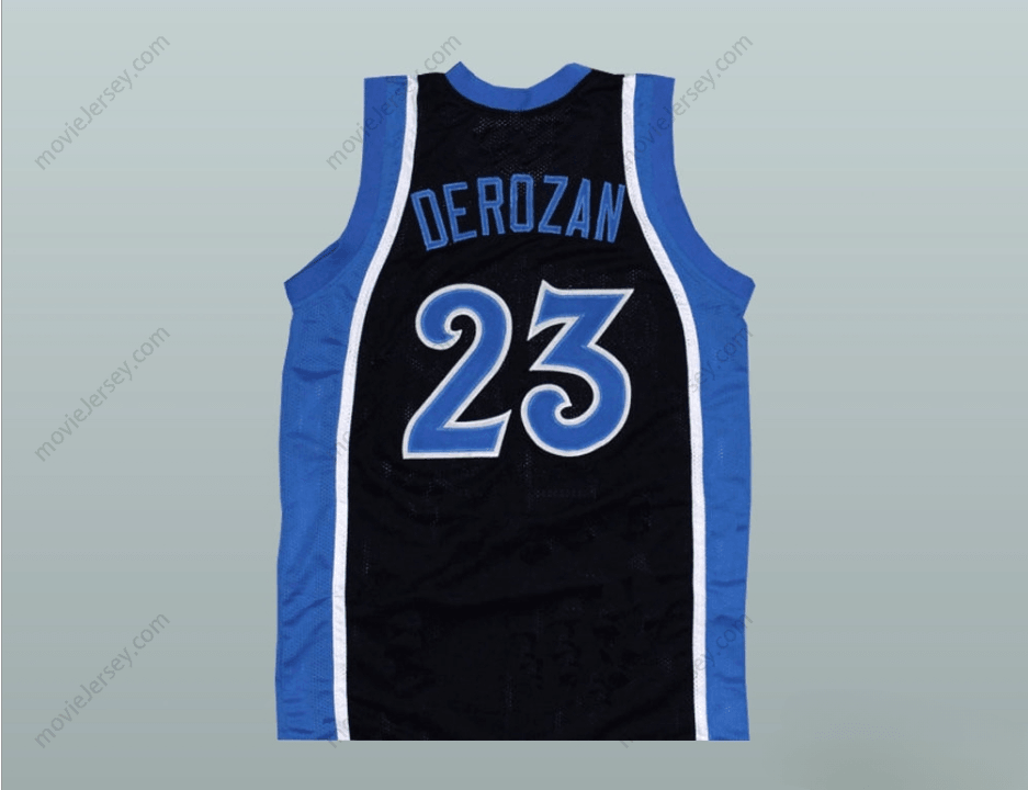 CUSTOM ANY Name Number DEMAR DEROZAN HIGH SCHOOL BASKETBALL JERSEY ANY PLAYER OR NUMBER Top Stitched S-6XL