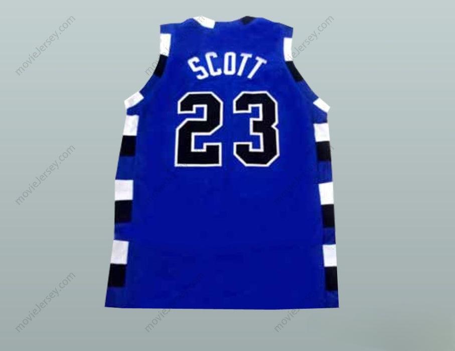CUSTOM ANY Name Number NATHAN SCOTT 23 ONE TREE HILL RAVENS BLUE BASKETBALL JERSEY ANY PLAYER Top Stitched S-6XL