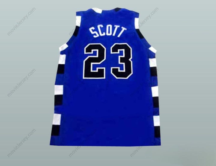 CUSTOM ANY Name Number NATHAN SCOTT 23 ONE TREE HILL RAVENS BLUE BASKETBALL JERSEY ANY PLAYER Top Stitched S-6XL