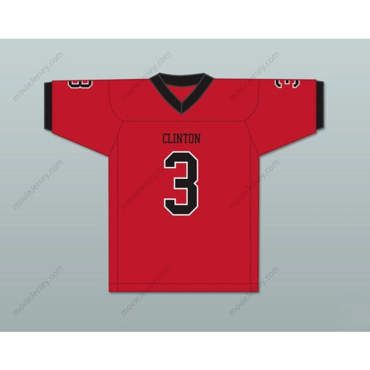 CUSTOM ANY Name Number CAM AKERS 3 CLINTON HIGH SCHOOL ARROWS Football Jersey Top Stitched S-6XL