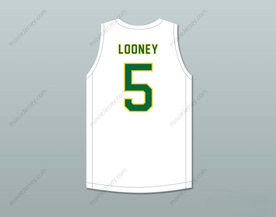 CUSTOM ANY Name Number KEVON LOONEY 5 ALEXANDER  HIGH SCHOOL WILDCATS WHITE BASKETBALL JERSEY 2 Top Stitched S-6XL