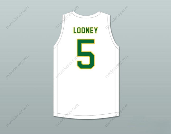 CUSTOM ANY Name Number KEVON LOONEY 5 ALEXANDER  HIGH SCHOOL WILDCATS WHITE BASKETBALL JERSEY 2 Top Stitched S-6XL