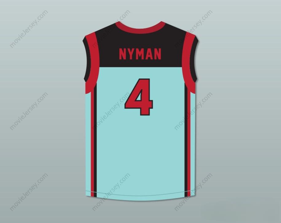CUSTOM ANY Name Number NYMAN 4 CHARLOTTE BANSHEES HOME BASKETBALL JERSEY WITH WUBA PATCH JUWANNA MANN Top Stitched S-6XL