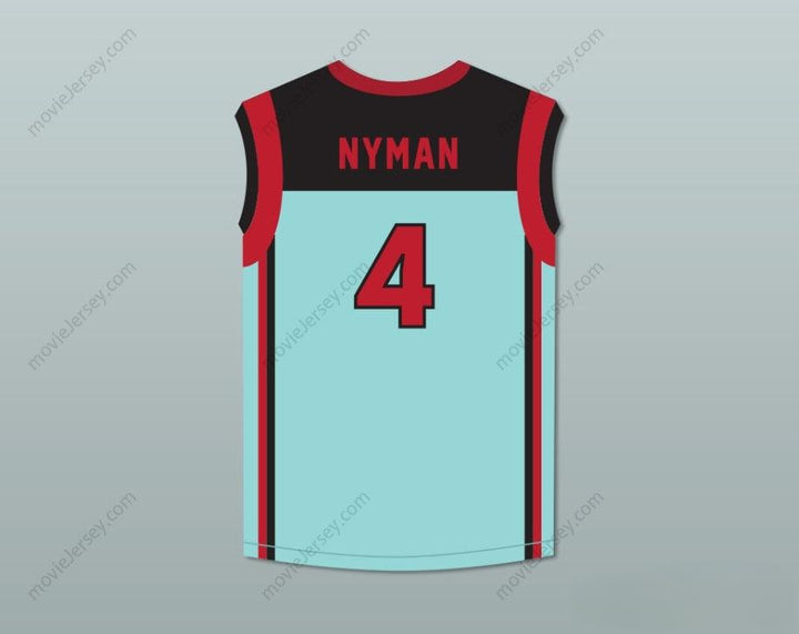 CUSTOM ANY Name Number NYMAN 4 CHARLOTTE BANSHEES HOME BASKETBALL JERSEY WITH WUBA PATCH JUWANNA MANN Top Stitched S-6XL