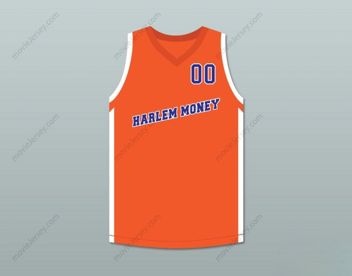 CUSTOM ANY Name Number BOOTS 00 HARLEM MONEY BASKETBALL JERSEY UNCLE DREW Top Stitched S-6XL