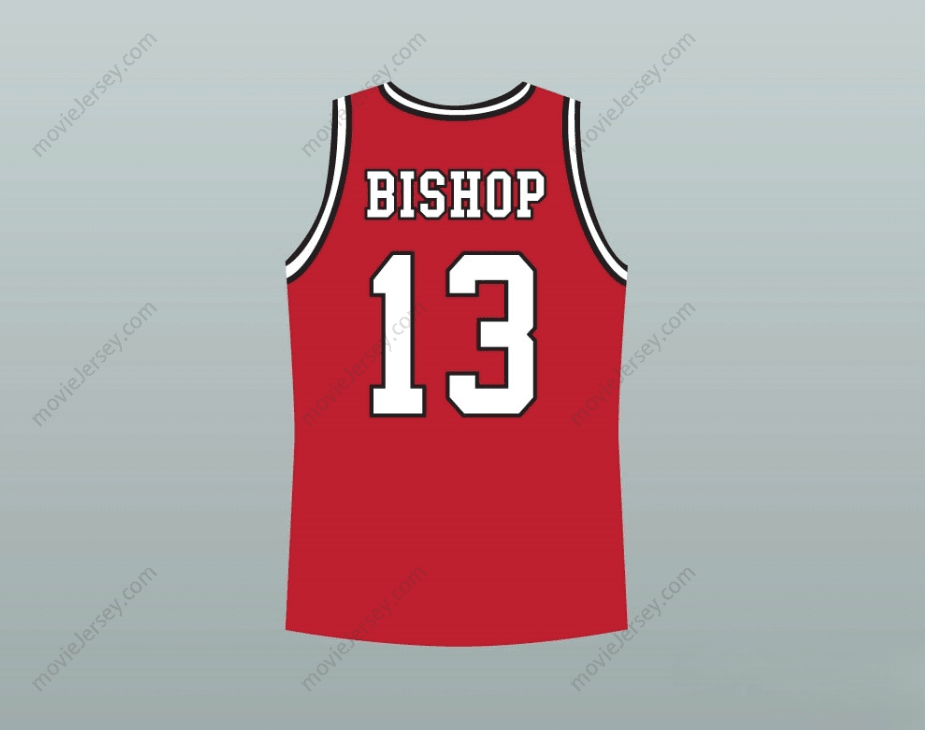 CUSTOM ANY Name Number ERIC BISHOP JAMIE FOXX  TIGERS 13 HIGH SCHOOL BASKETBALL JERSEY Top Stitched S-6XL