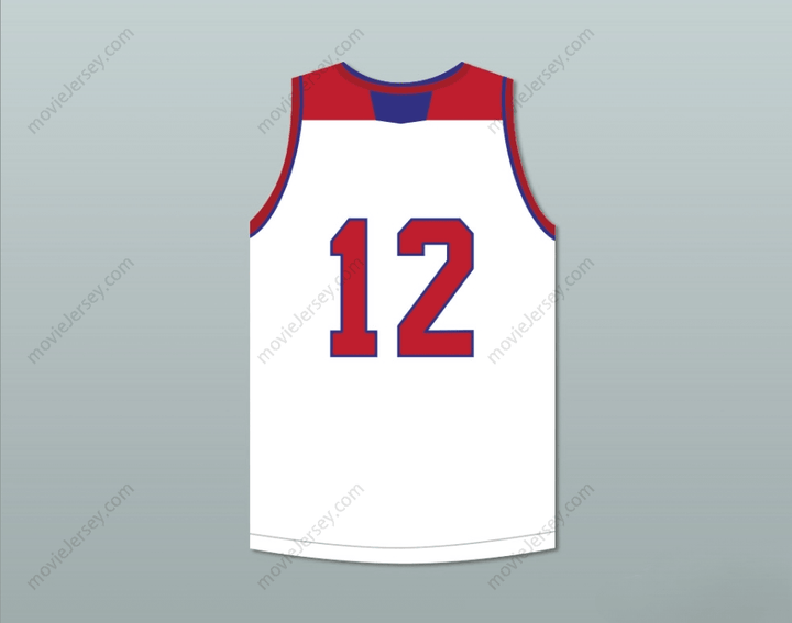 CUSTOM ANY Name Number ZION WILLIAMSON 12  DAY SCHOOL GRIFFINS WHITE BASKETBALL JERSEY 5 Top Stitched S-6XL
