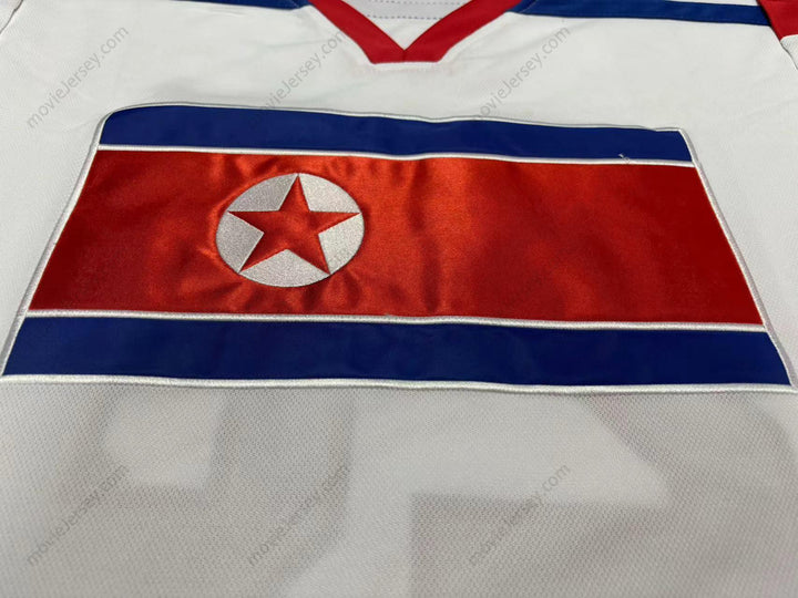 Custom Any Name Number P. IL 20 NORTH KOREA INTERNATIONAL HOCKEY JERSEY Top Stitched S-6XL