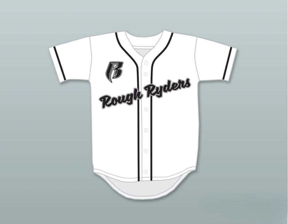 Custom Any Name Number DMX 84 ROUGH RYDERS WHITE BASEBALL JERSEY Top Stitched S-6XL