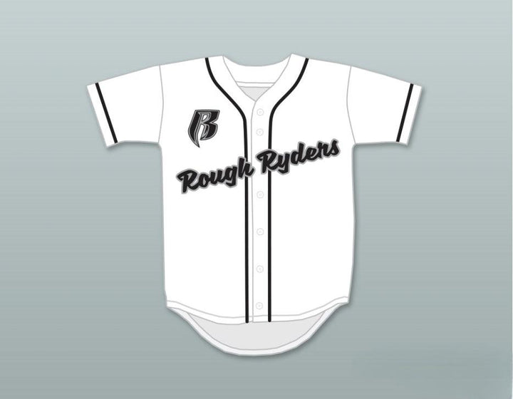 Custom Any Name Number DMX 84 ROUGH RYDERS WHITE BASEBALL JERSEY Top Stitched S-6XL