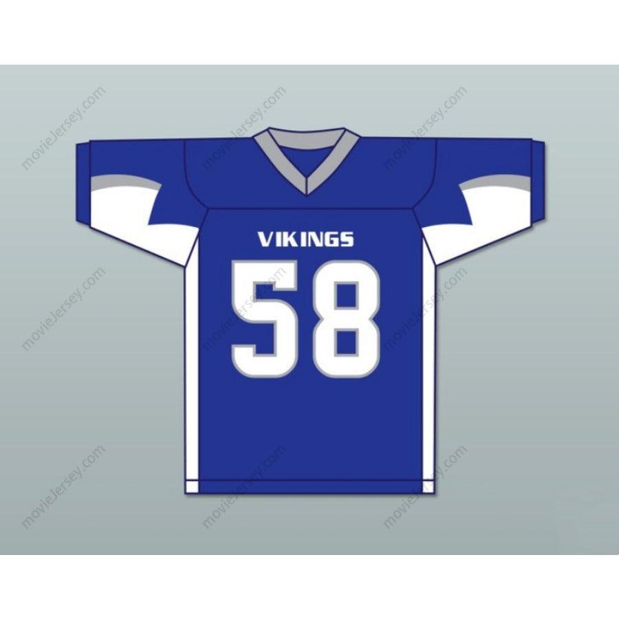 CUSTOM ANY Name VIKINGS JOSH MYERS 58  HIGH SCHOOL Football Jersey Stitched S-6XL