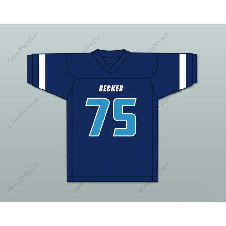 CUSTOM ANY Name Number DILLON RADUNZ 75 BECKER HIGH SCHOOL BULLDOGS Football Jersey Top Stitched S-6XL