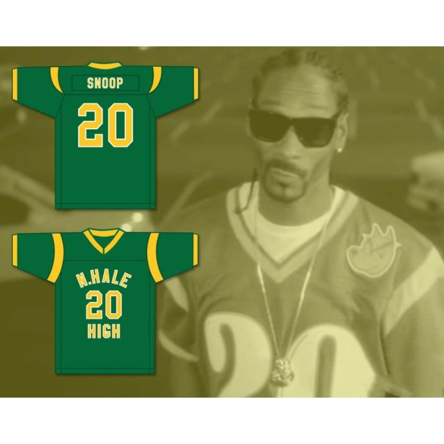 CUSTOM ANY Name Number SNOOP DOGG 20 N. HALE HIGH SCHOOL Football Jersey YOUNG, WILD Top Stitched S-6XL