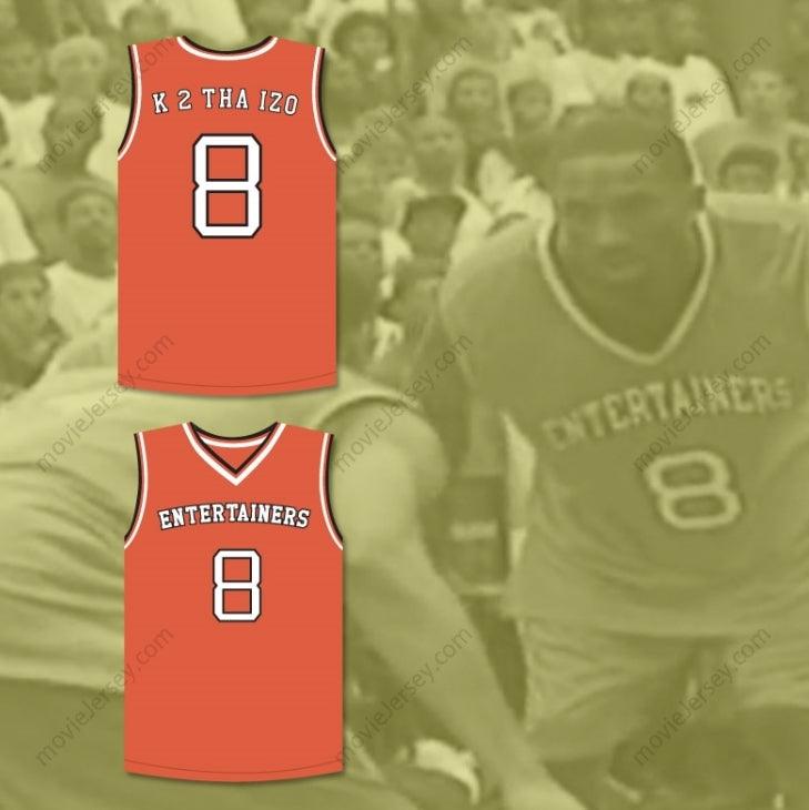 CUSTOM ANY Name Number  BRYANT 8 "K 2 THA IZO" RUCKER PARK BASKETBALL JERSEY STITCH SEWN Top Stitched S-6XL